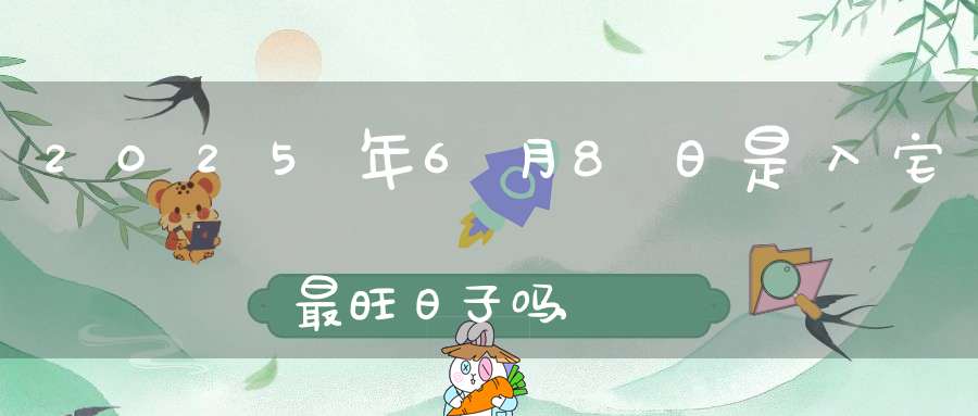 2025年6月8日是入宅最旺日子吗,