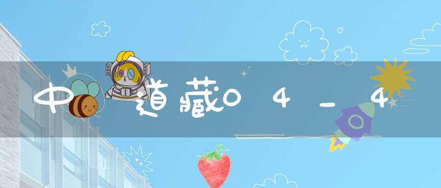 中華道藏04_4