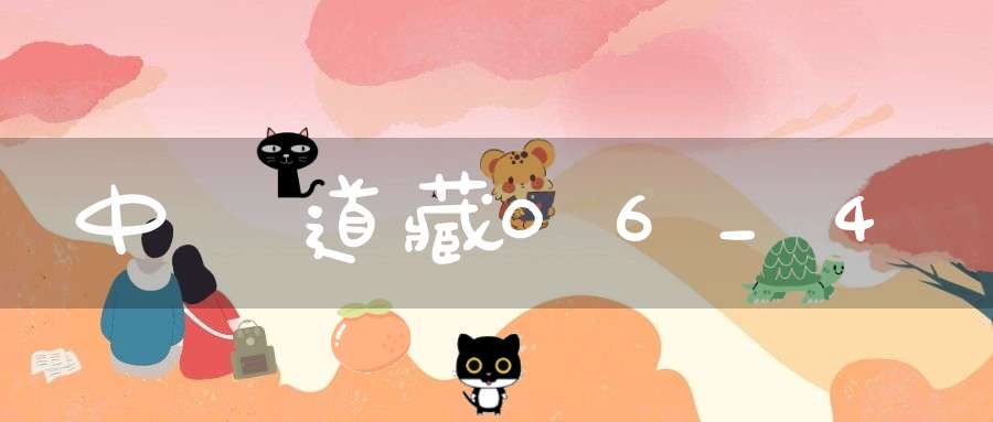 中華道藏06_4