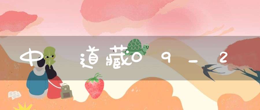中華道藏09_2