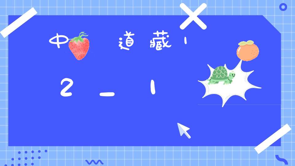 中華道藏12_1