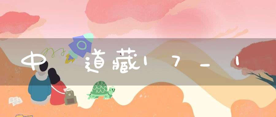 中華道藏17_1