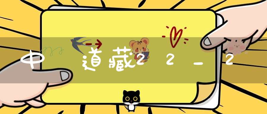 中華道藏22_2