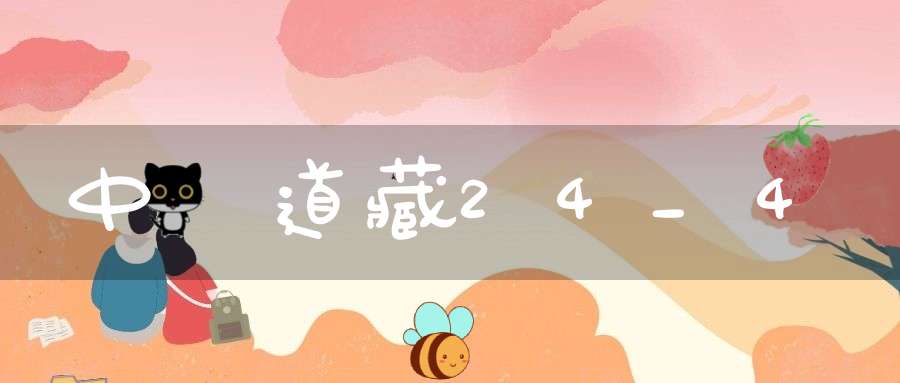 中華道藏24_4