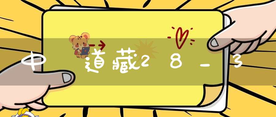中華道藏28_3
