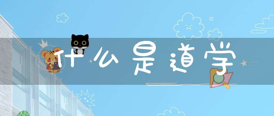什么是道学？