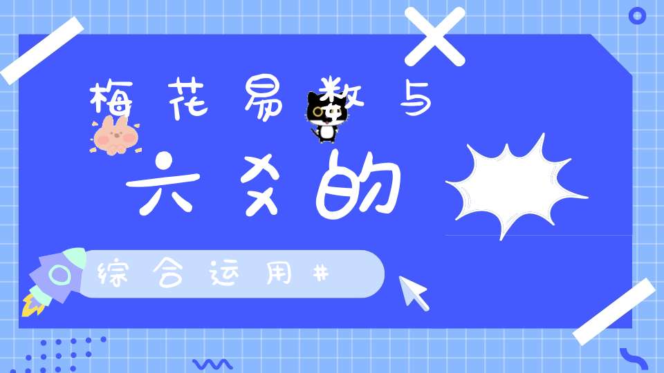 梅花易数与六爻的综合运用