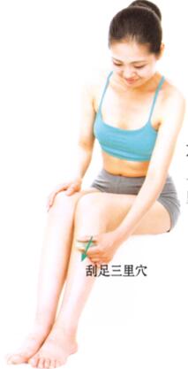 食欲不振刮痧
