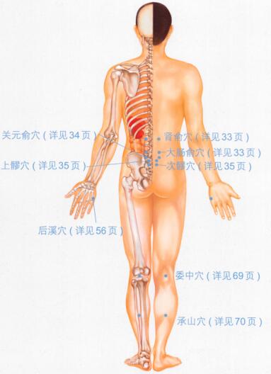 腰扭伤按摩